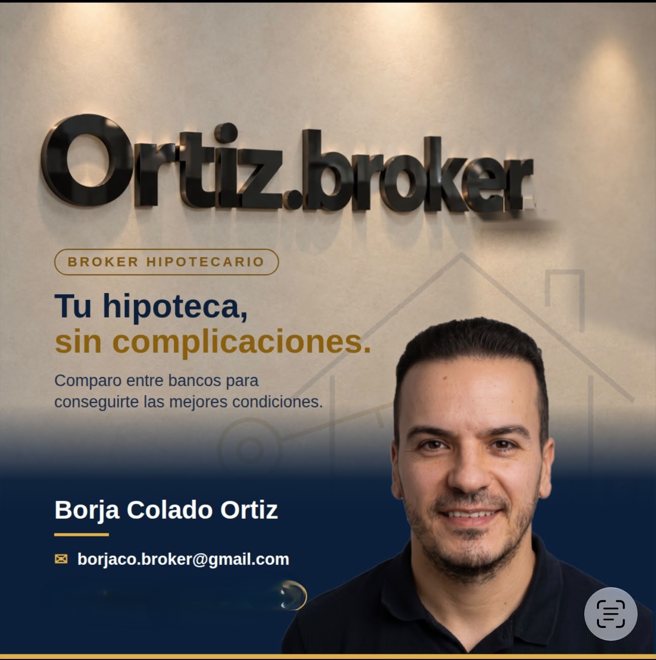 Borja Colado Ortiz, broker hipotecario — Ortiz.broker